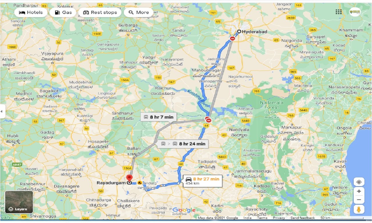 Rayadurgam In Hyderabad Map Caronrentals-Hyderabad To Rayadurg Taxi One Way | Book Car On Rent