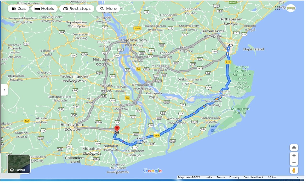 Hyderabad To Palakollu Distance By Road Caronrentals-Kakinada To Palakollu Round Trip | Book Car On Rent