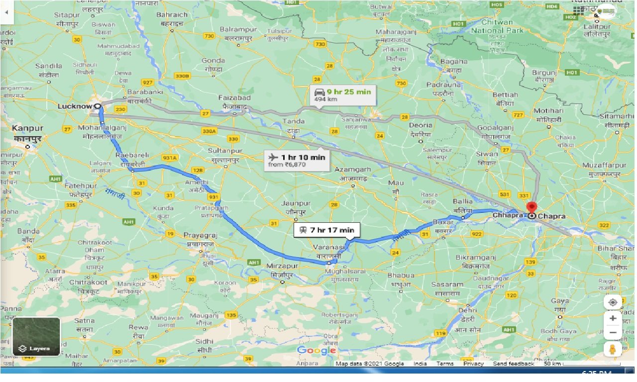 lucknow-to-chapra-one-way