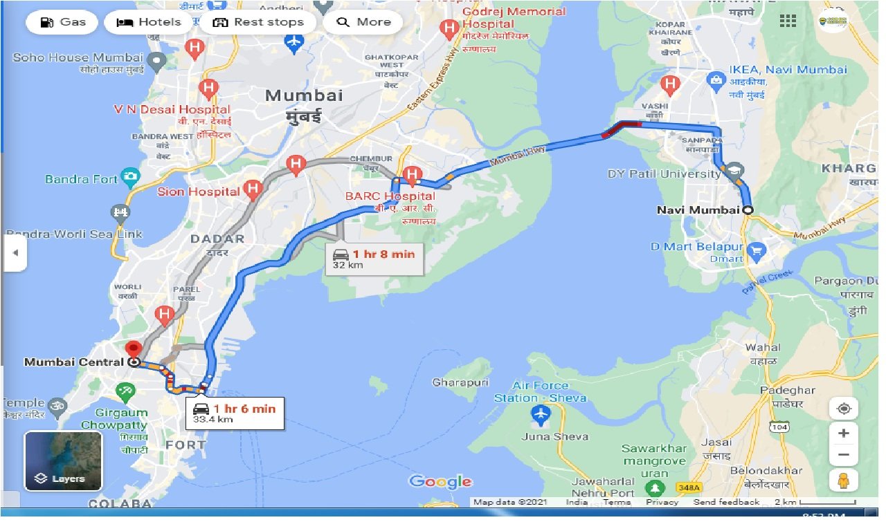 navi-mumbai-to-mumbai-central-round-trip