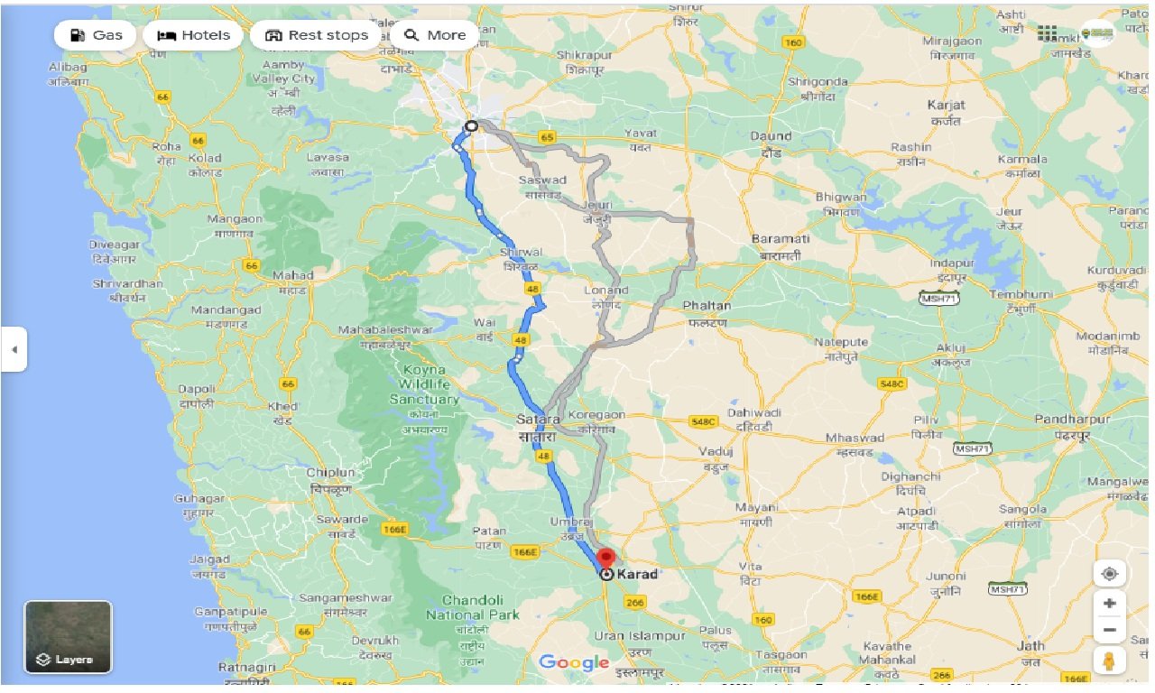 Pune To Karad Distance By Road Caronrentals-Pune To Karad Taxi One Way | Book Car On Rent