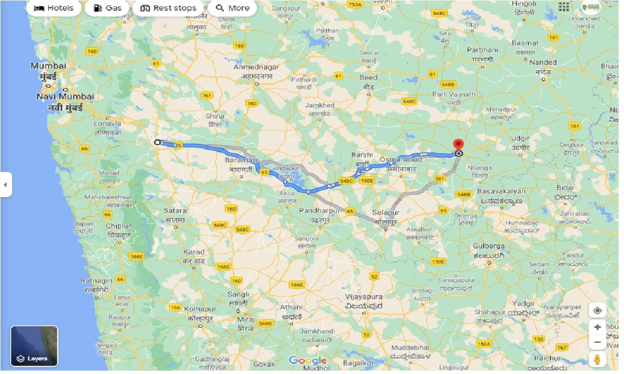 Pune To Latur Distance By Road Map Caronrentals-Pune To Latur Taxi One Way | Book Car On Rent