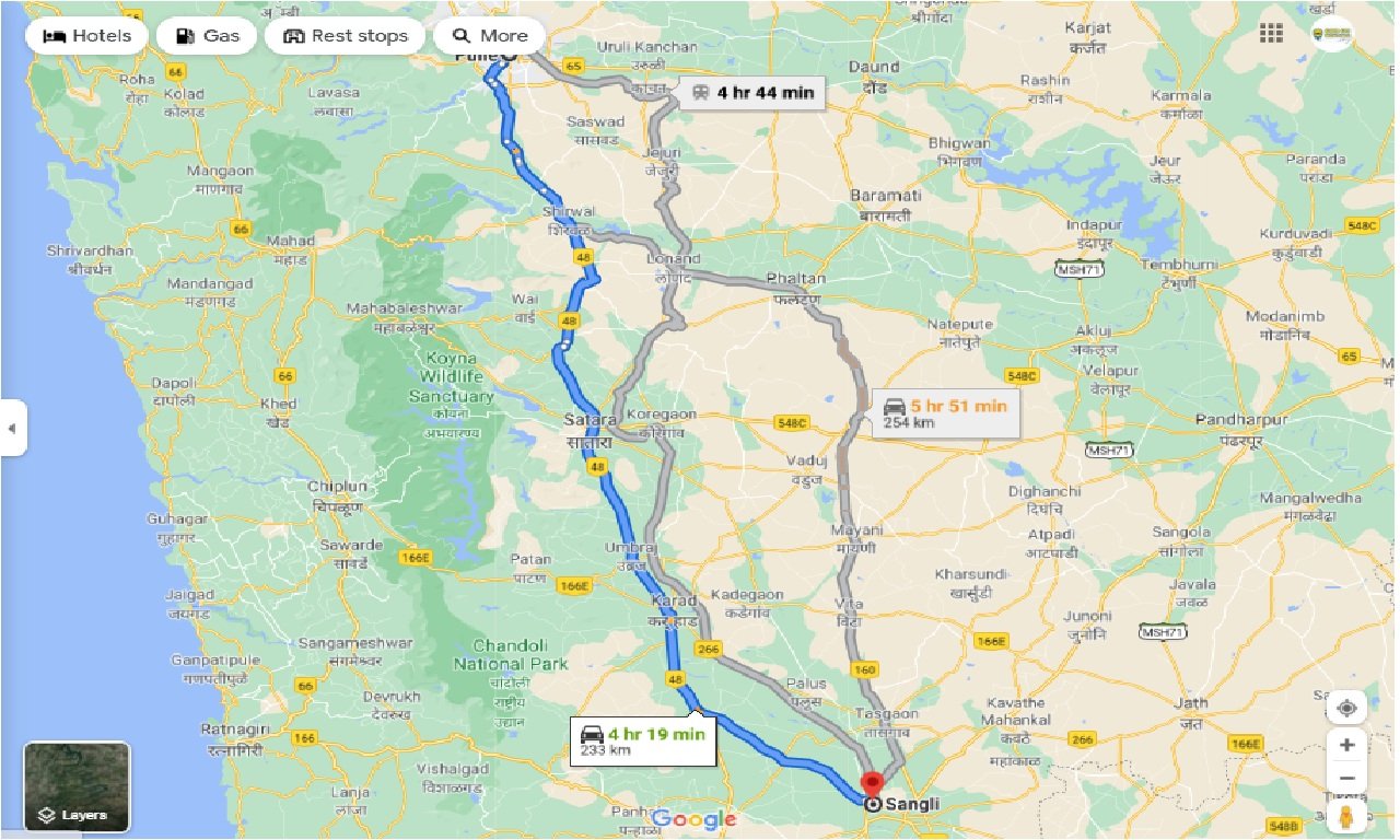 Distance From Pune To Sangli Caronrentals-Pune To Sangli One Way | Book Car On Rent