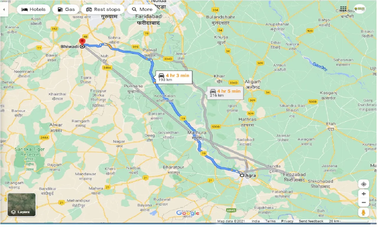 agra-to-bhiwadi-one-way