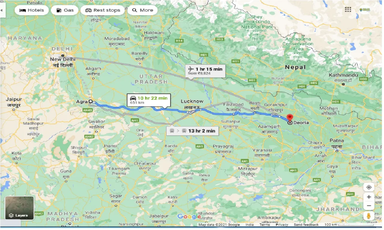 agra-to-deoria-one-way