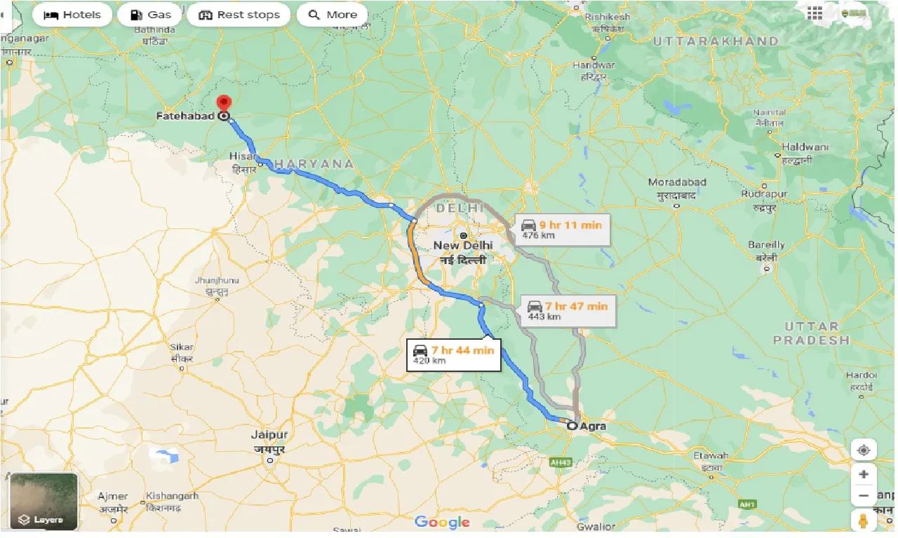 agra-to-fatehabad-taxi