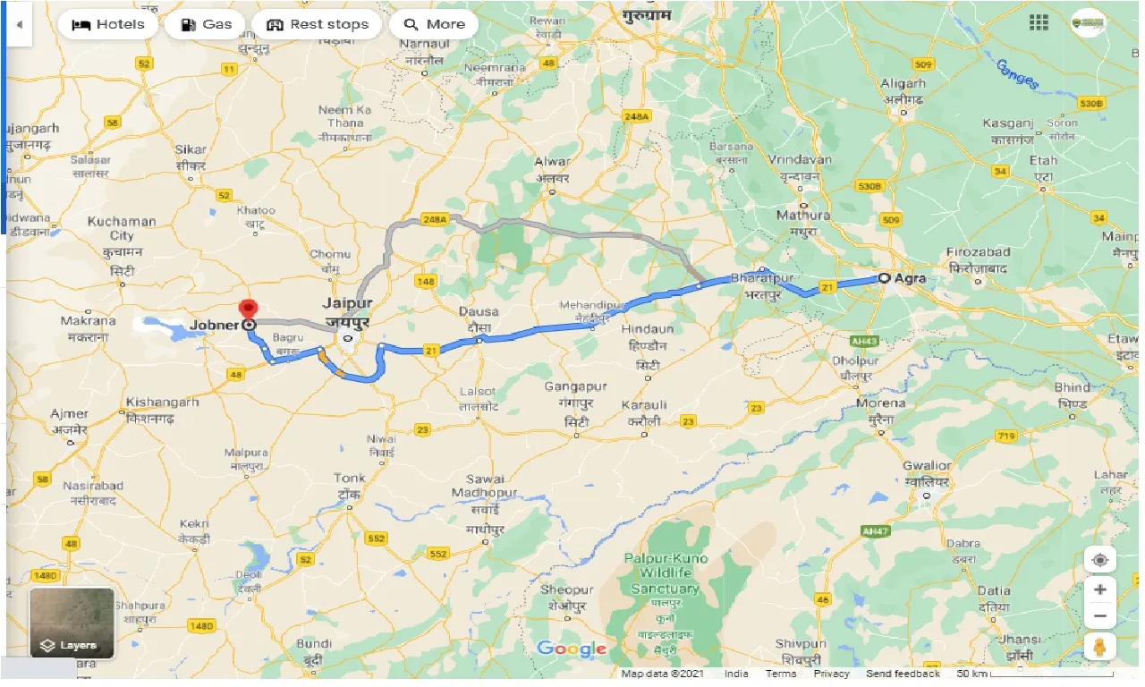 agra-to-jobner-taxi