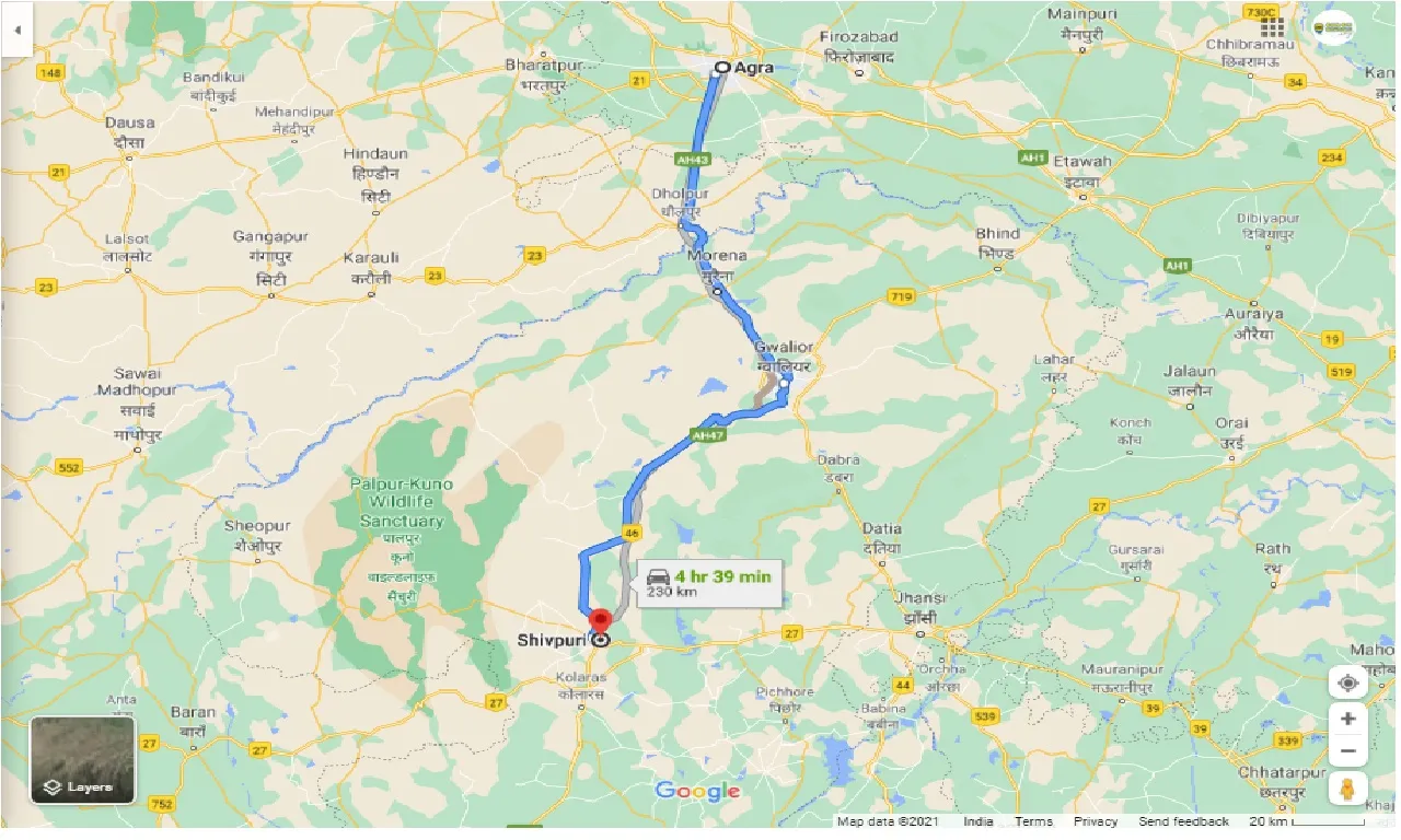 agra-to-shivpuri-taxi