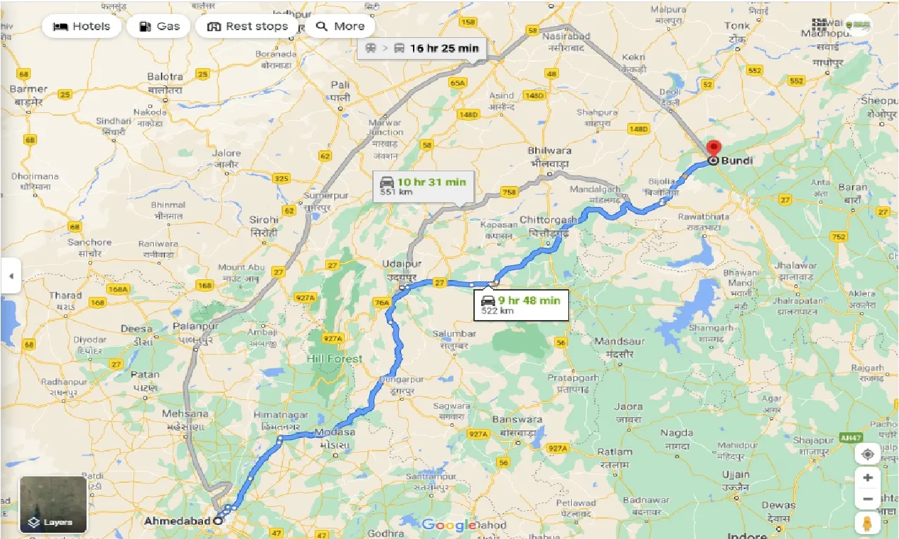 ahmedabad-to-bundi-round-trip