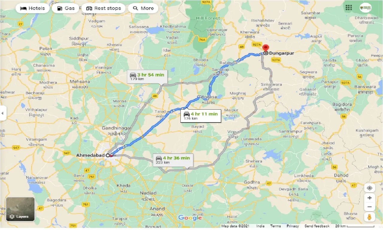 ahmedabad-to-dungarpur-round-trip