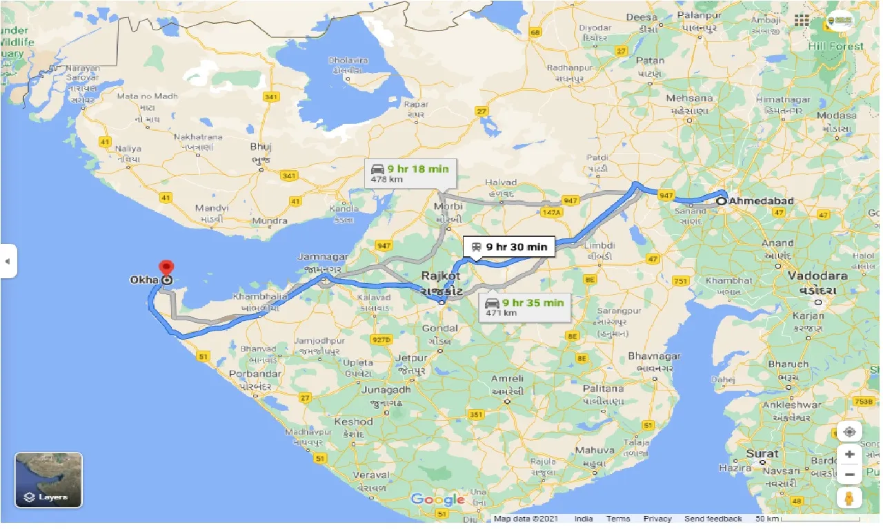 ahmedabad-to-okha-round-trip