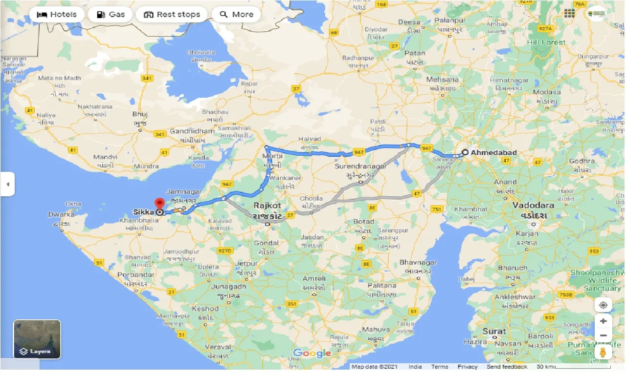 ahmedabad-to-sikka-round-trip