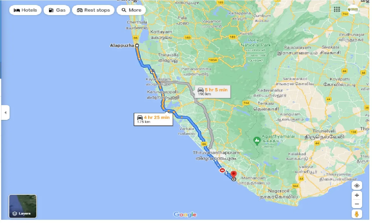 alleppey-to-poovar-one-way