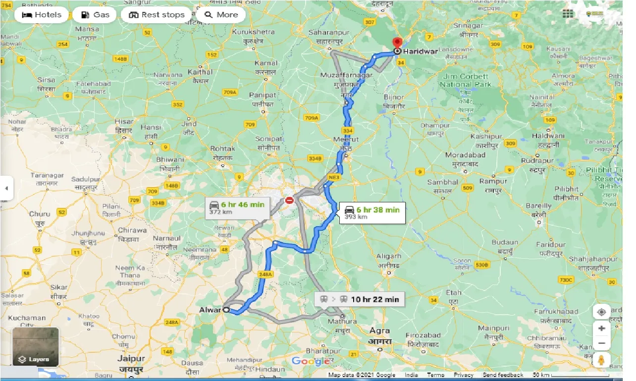 alwar-to-haridwar-round-trip