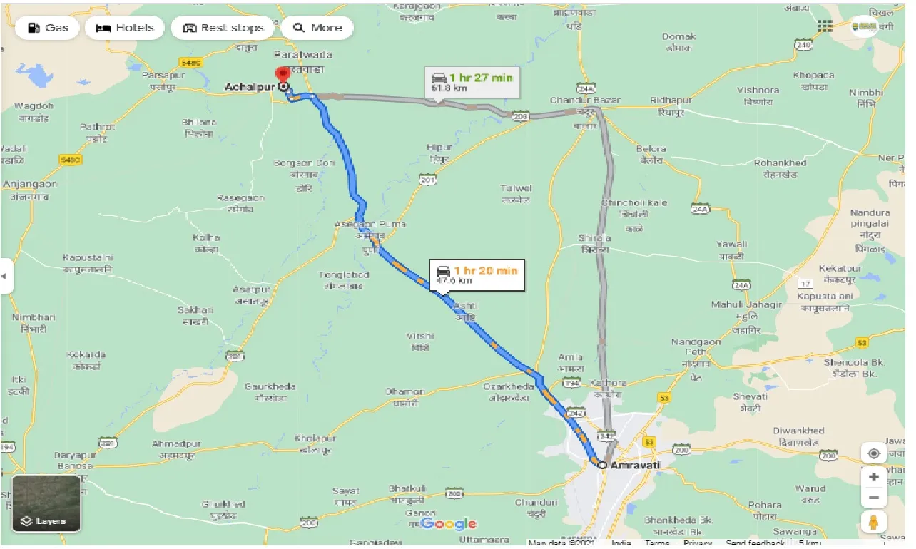 amravati-to-achalpur-round-trip