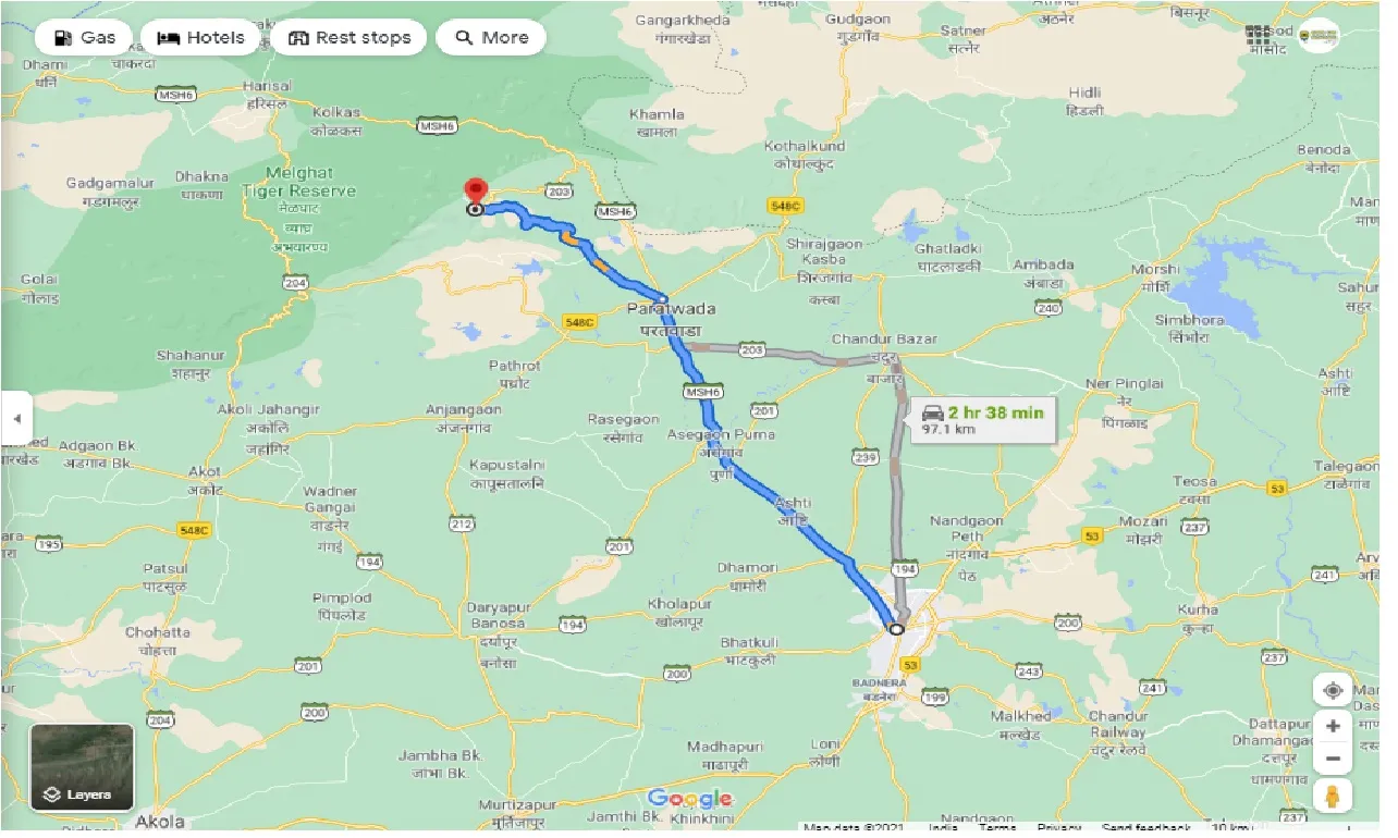 amravati-to-chikhaldara-one-way