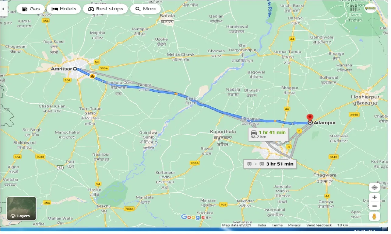 amritsar-to-adampur-taxi