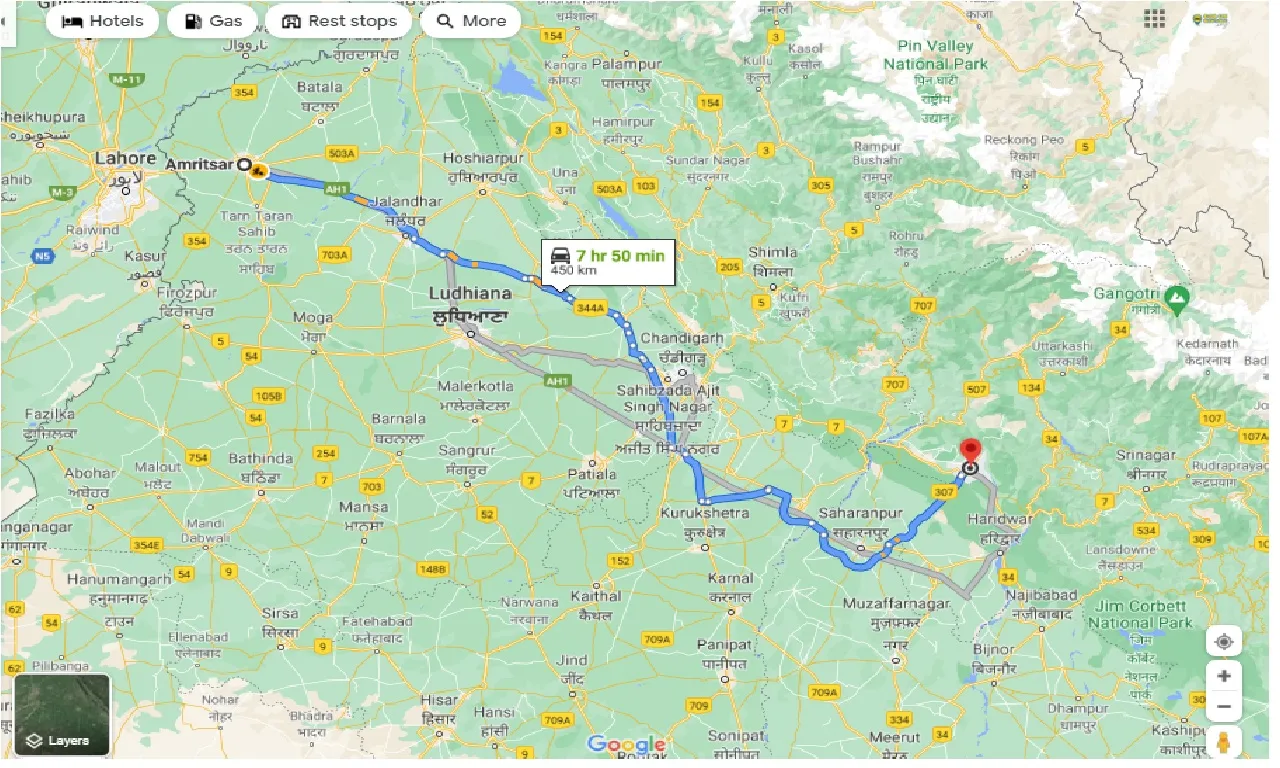 amritsar-to-dehradun-one-way