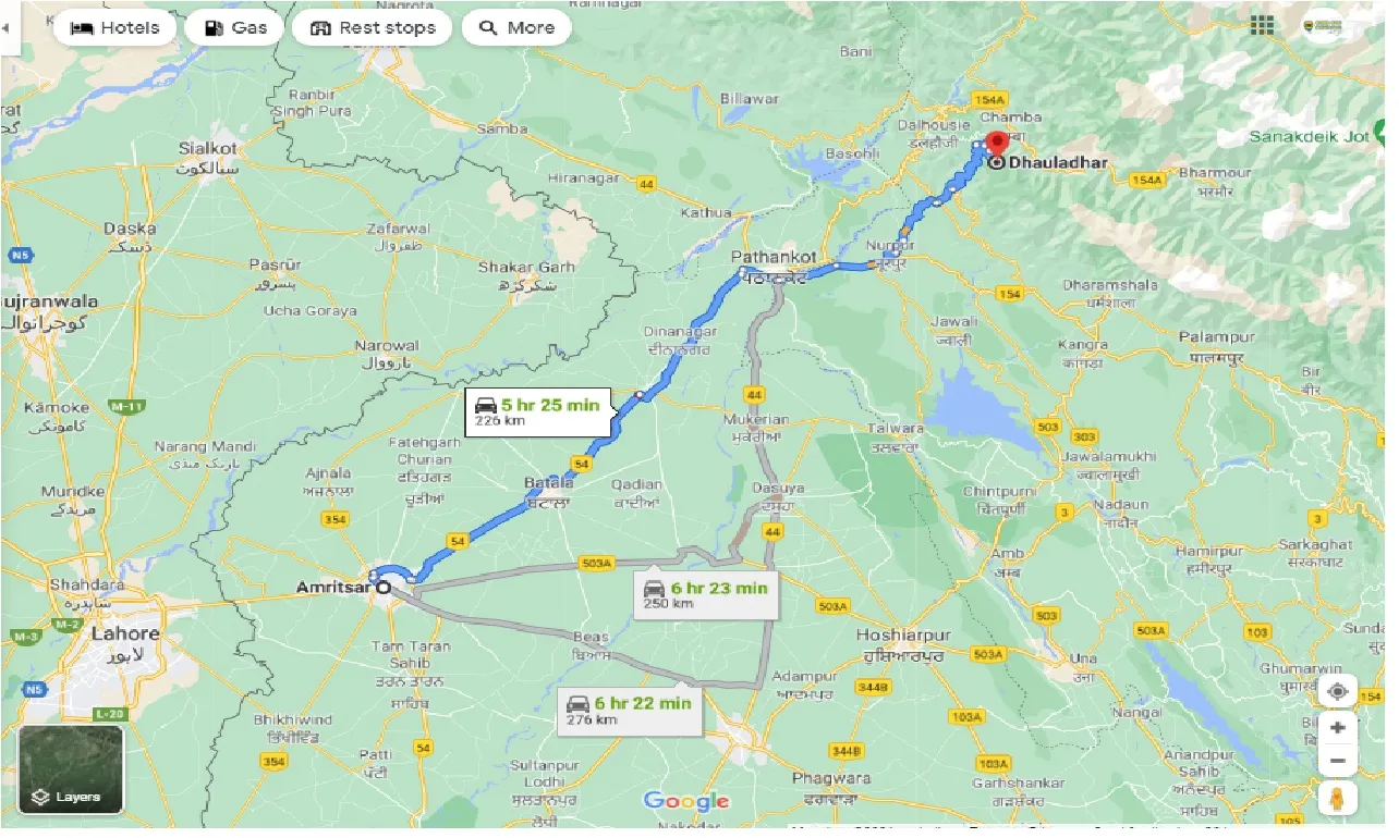 amritsar-to-dhauladar-range-one-way