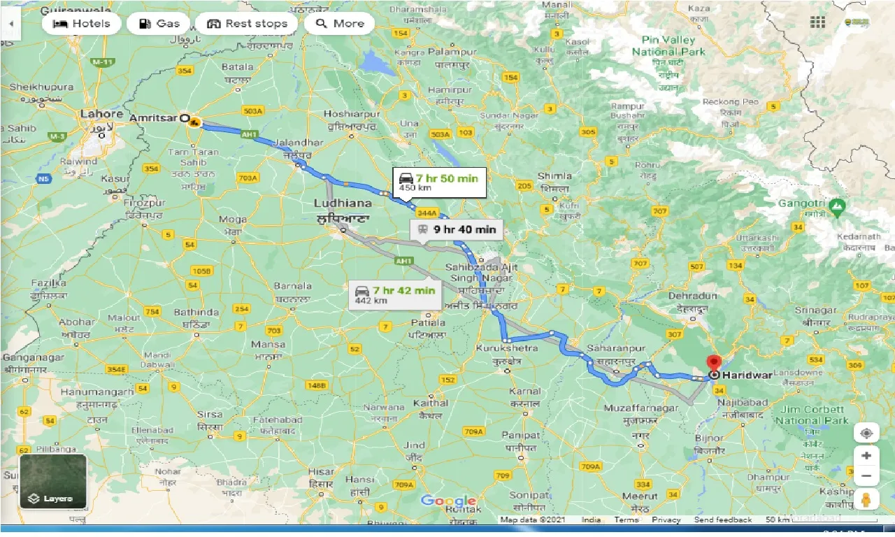 amritsar-to-haridwar-one-way