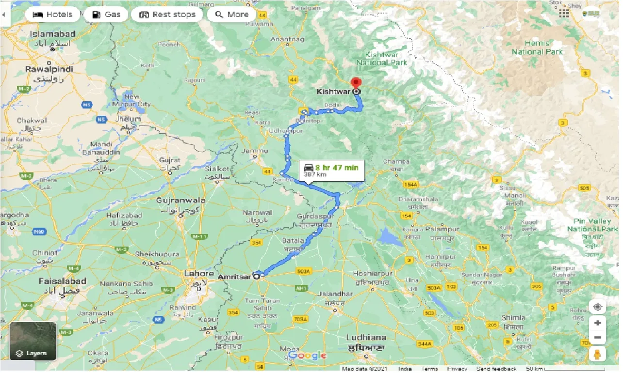 amritsar-to-kishtwar-taxi