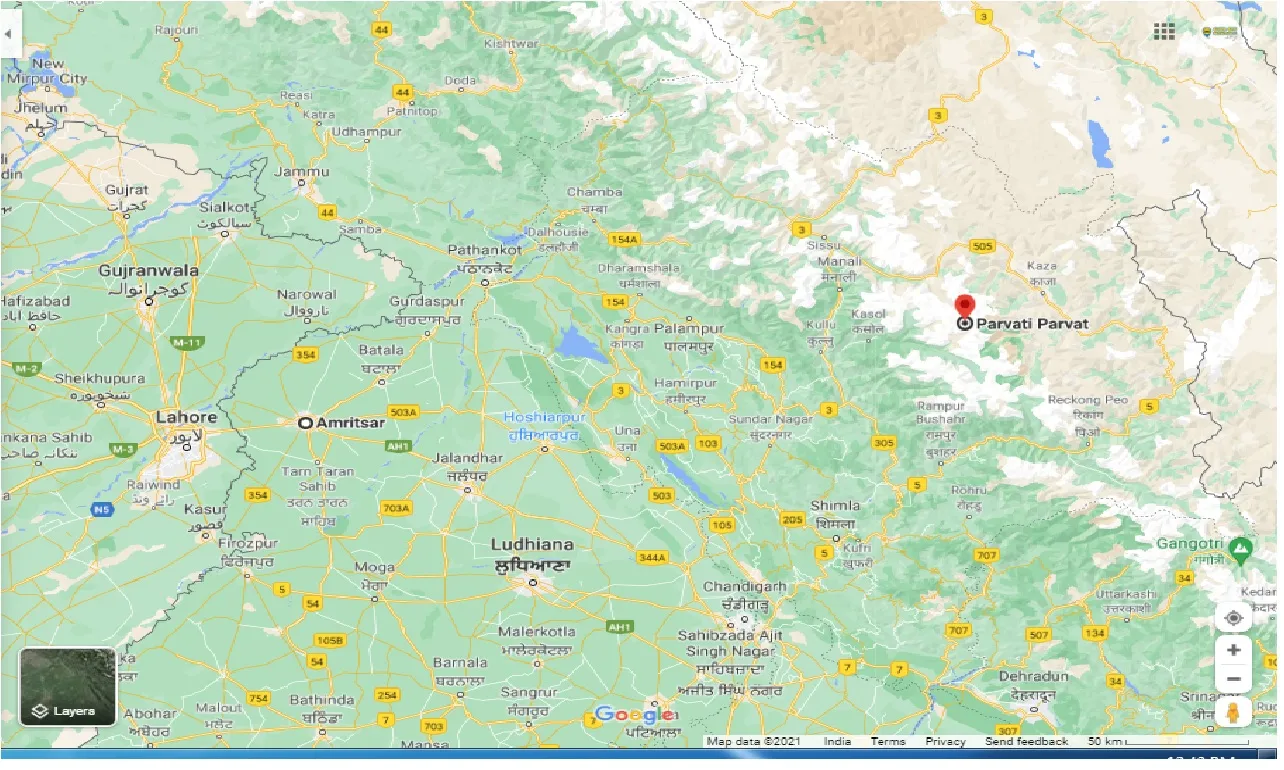 amritsar-to-parvati-parvat-one-way