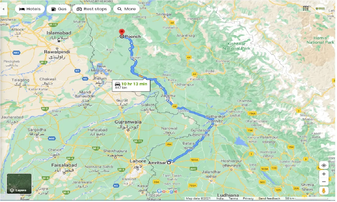 amritsar-to-poonch-one-way