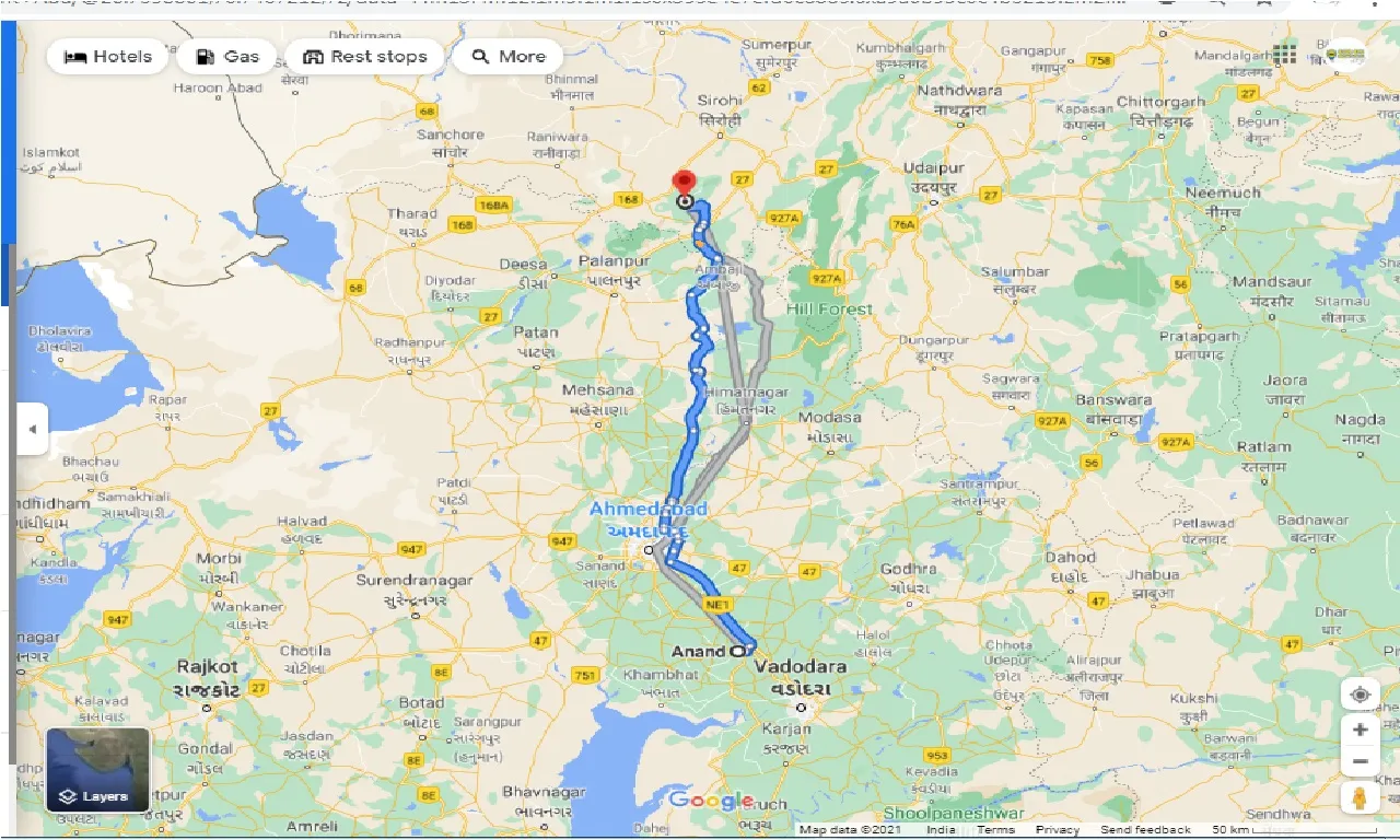 anand-to-mount-abu-one-way