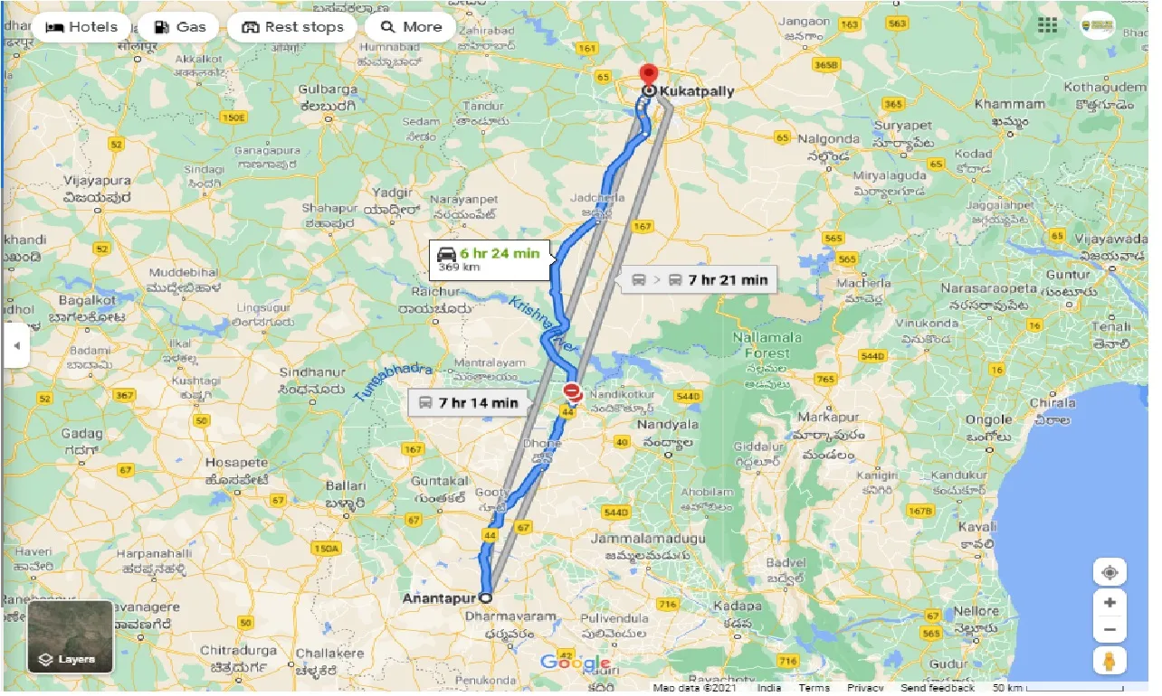 anantapur-to-hyderabad-kukatpally-round-trip