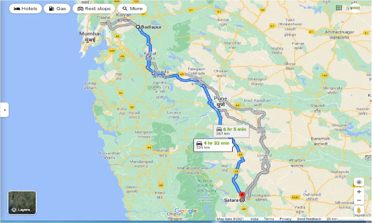 badlapur-to-satara-one-way