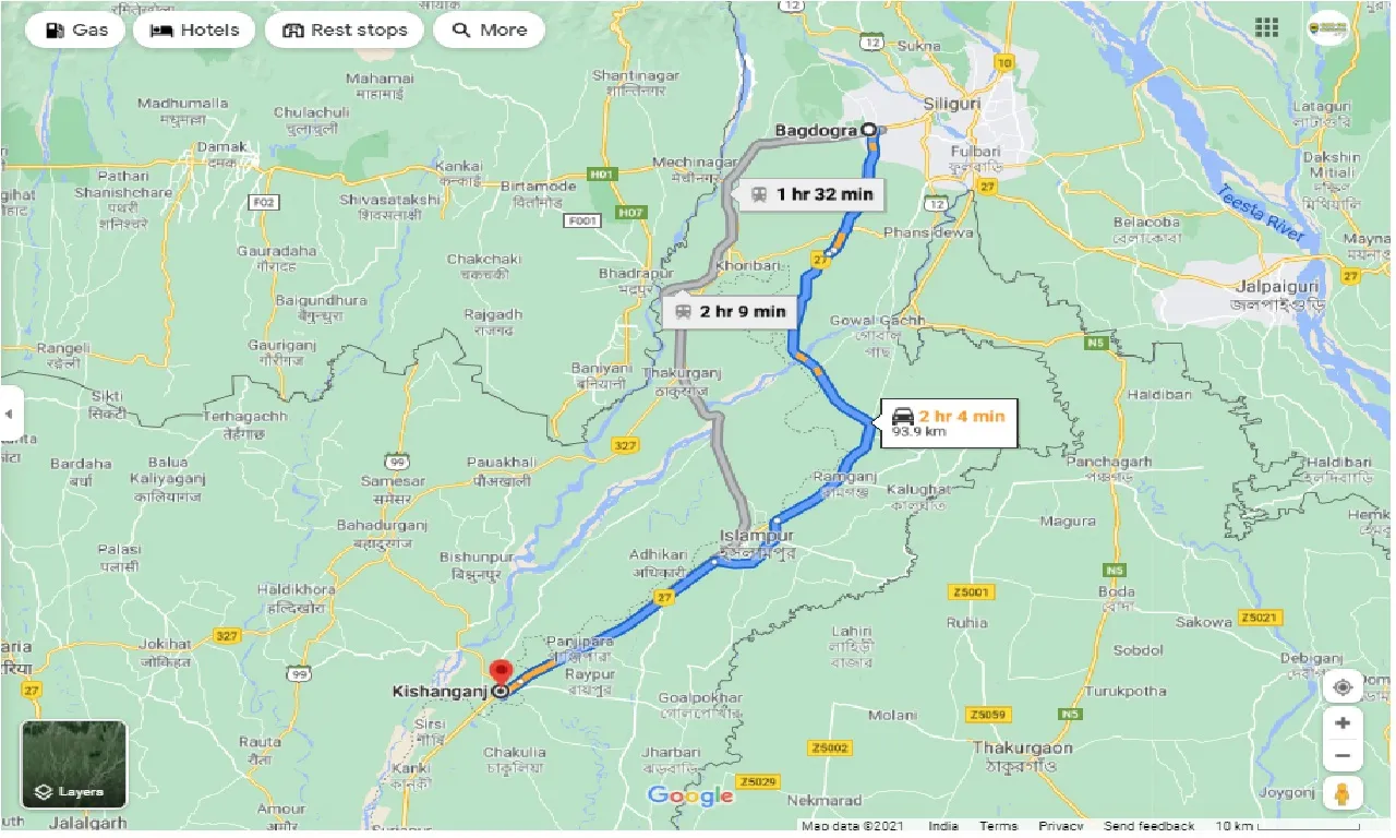 bagdogra-to-kishanganj-one-way