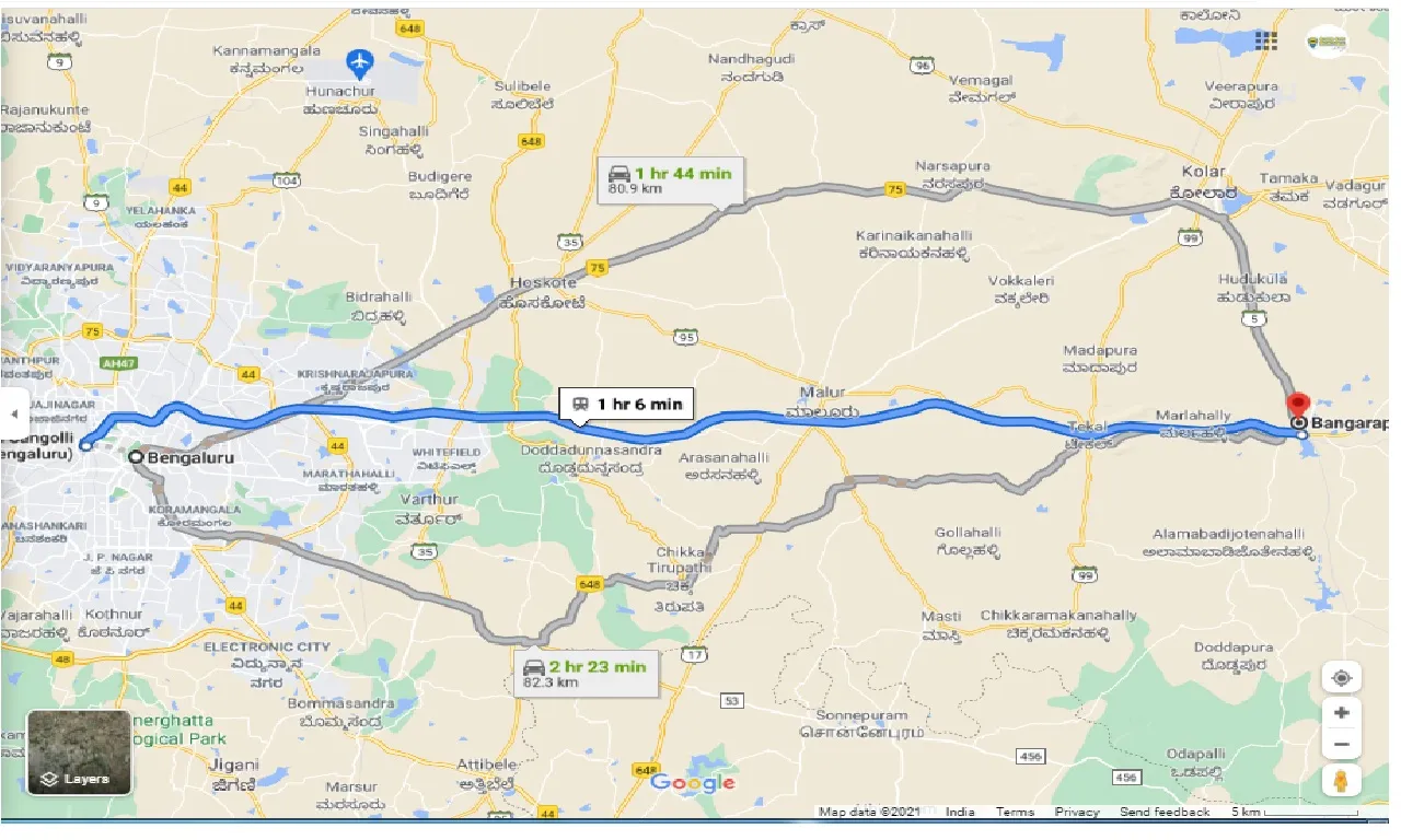 bangalore-to-bangarapet-one-way