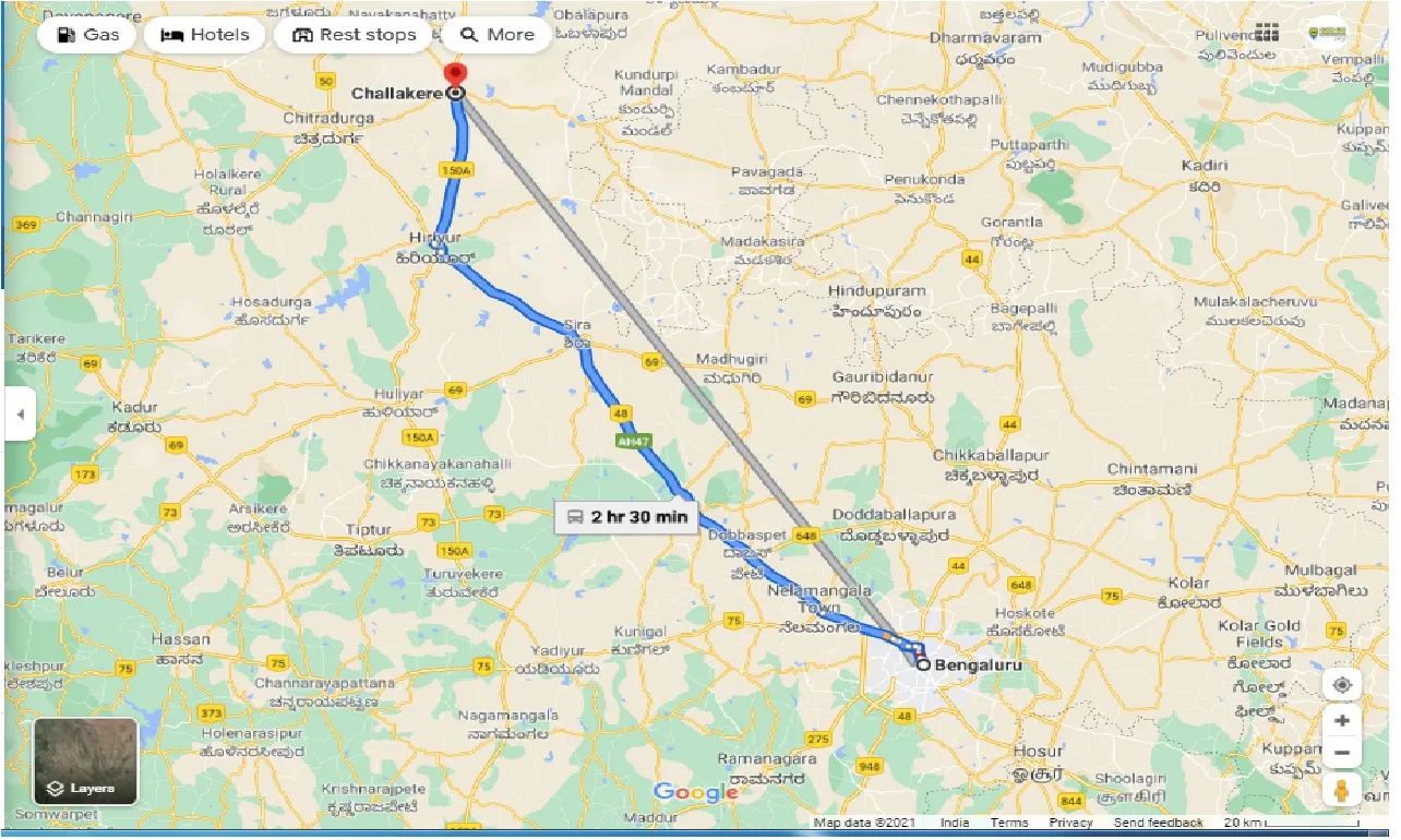 bangalore-to-challakere-round-trip