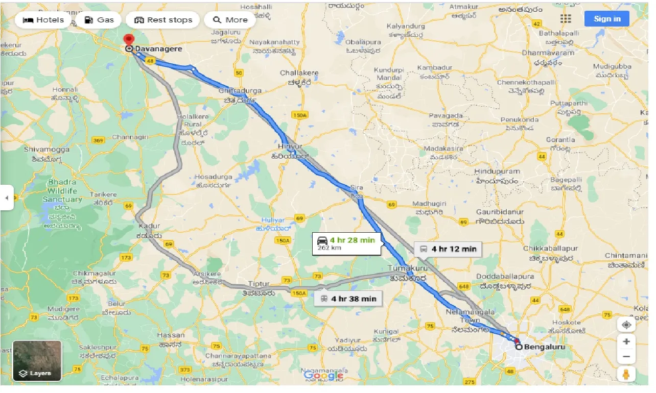 bangalore-to-davanagere-round-trip