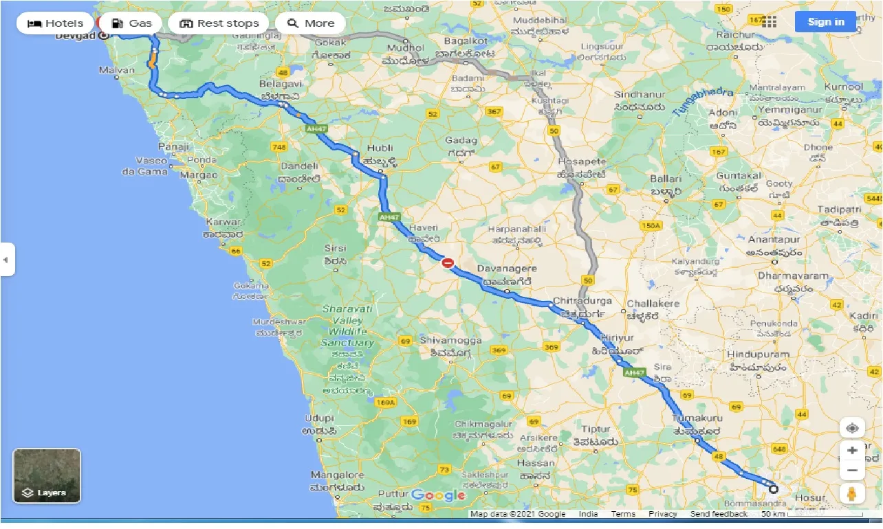 bangalore-to-devgad-one-way