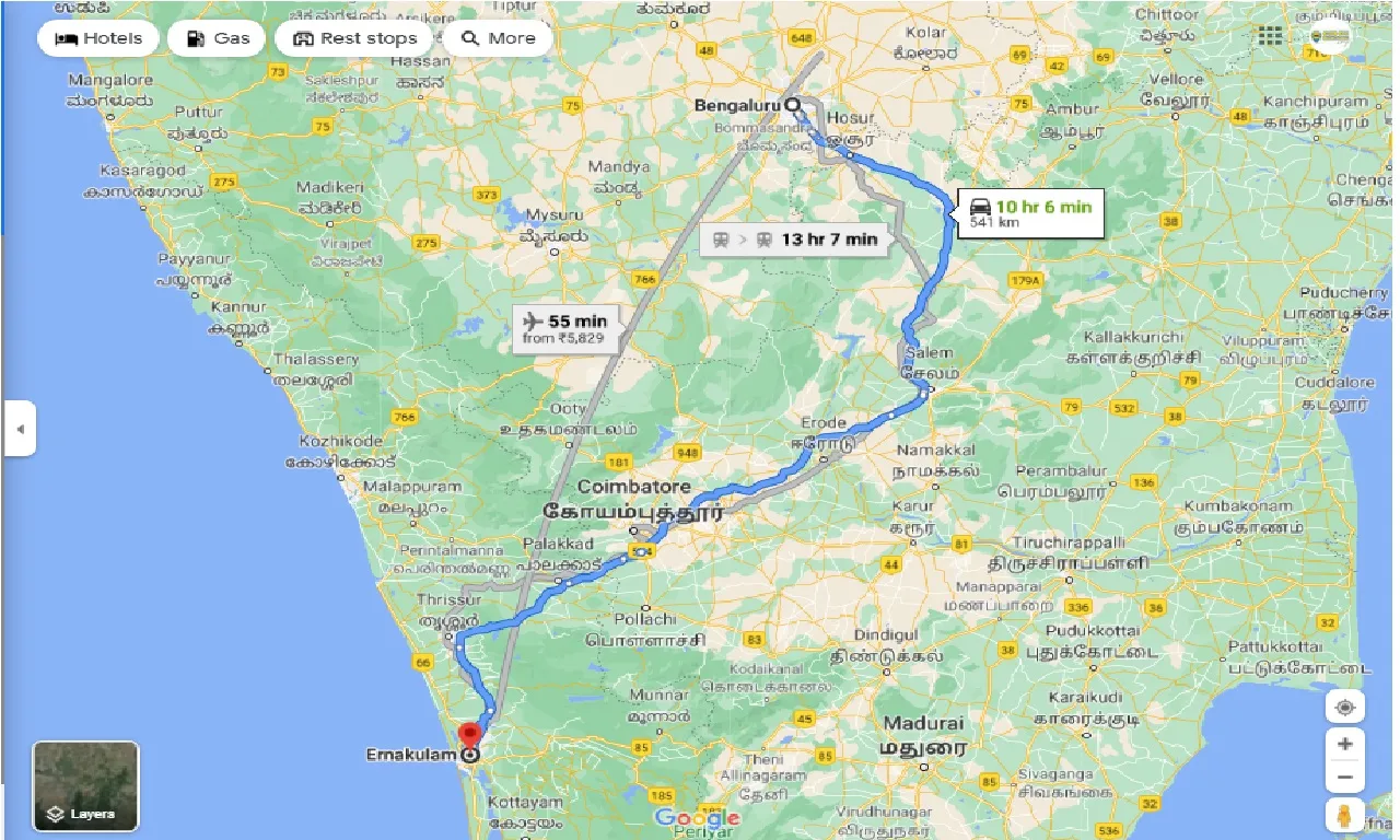 bangalore-to-ernakulam-one-way