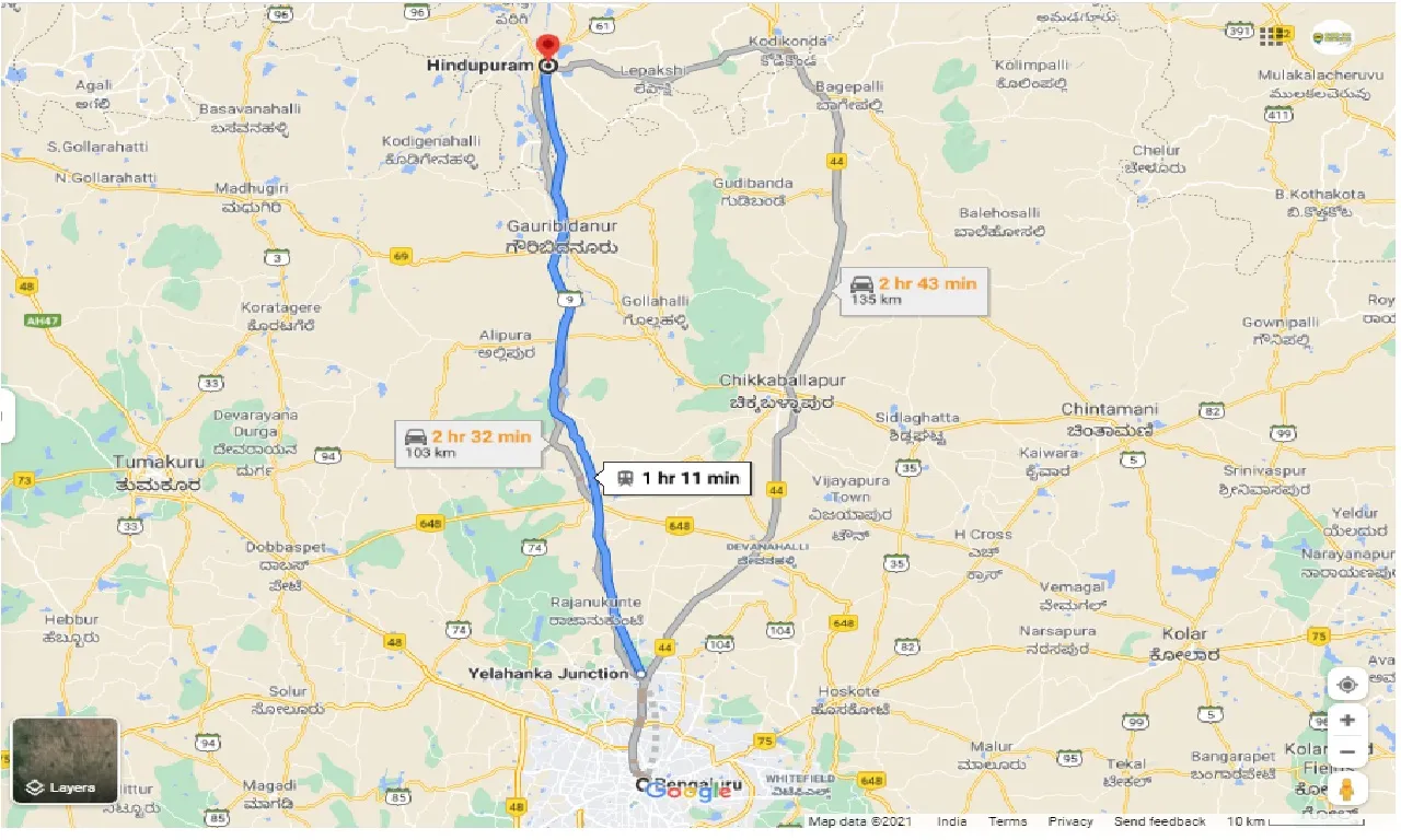 bangalore-to-hindupur-one-way