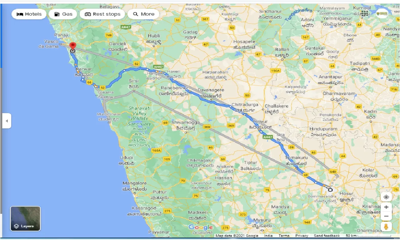 bangalore-to-margao-round-trip