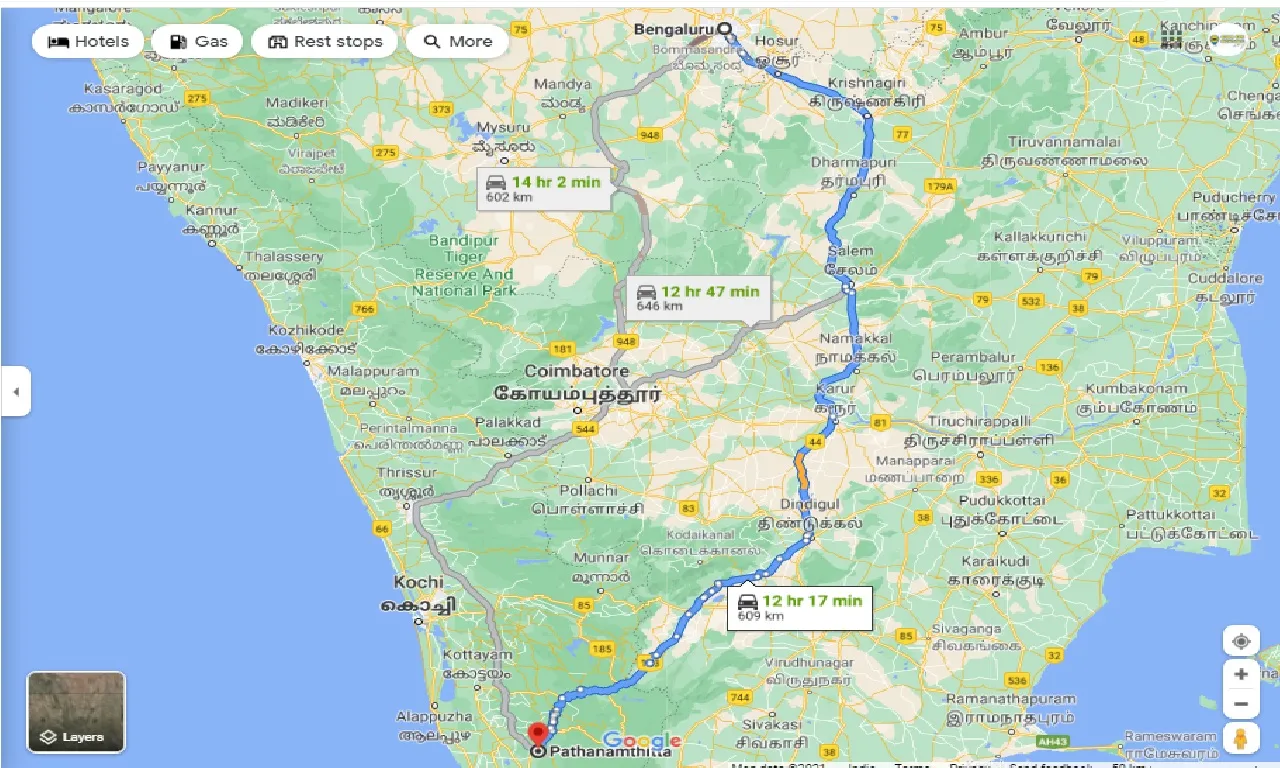 bangalore-to-pathanamthitta-round-trip