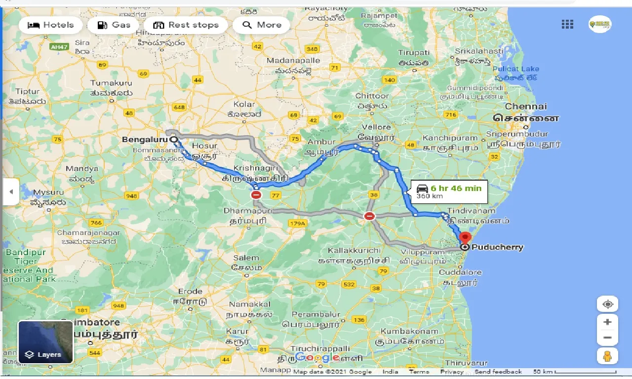 bangalore-to-pondicherry-round-trip