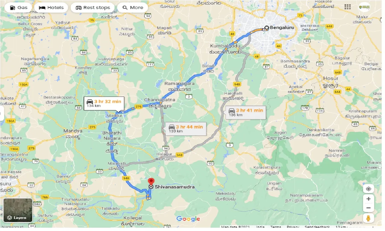 bangalore-to-shivanasamudram-one-way