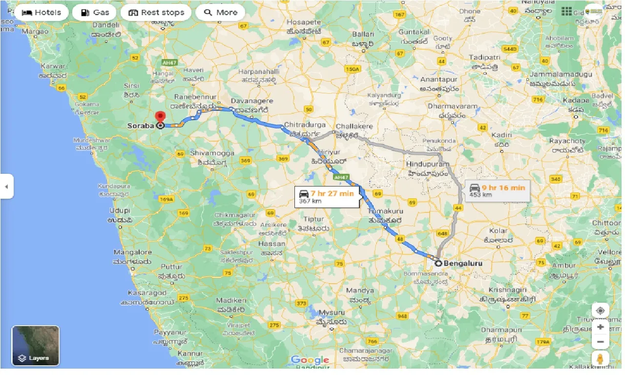 bangalore-to-sorab-round-trip