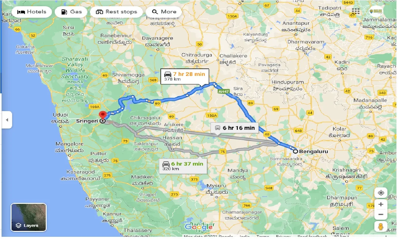 bangalore-to-sringeri-round-trip