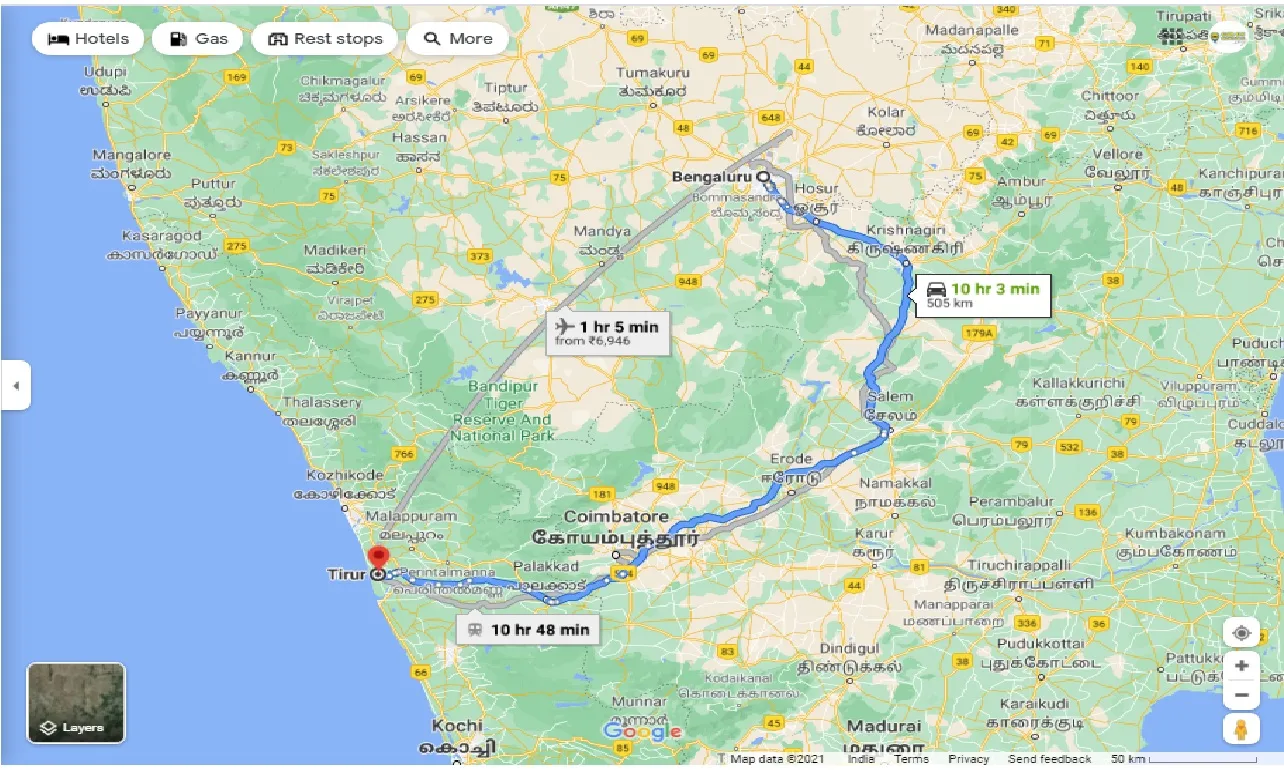 bangalore-to-tirur-round-trip