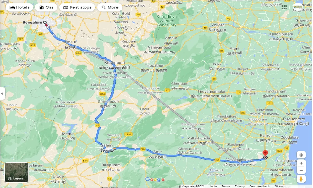 bangalore-to-vadalur-round-trip