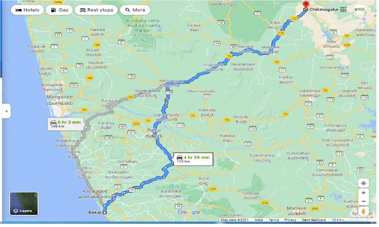 bekal-to-chikmagalur-round-trip