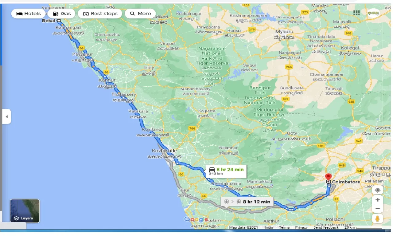 bekal-to-coimbatore-one-way