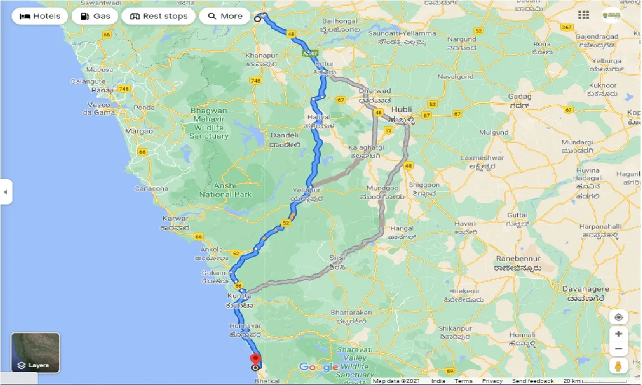 belgaum-to-murudeshwar-one-way