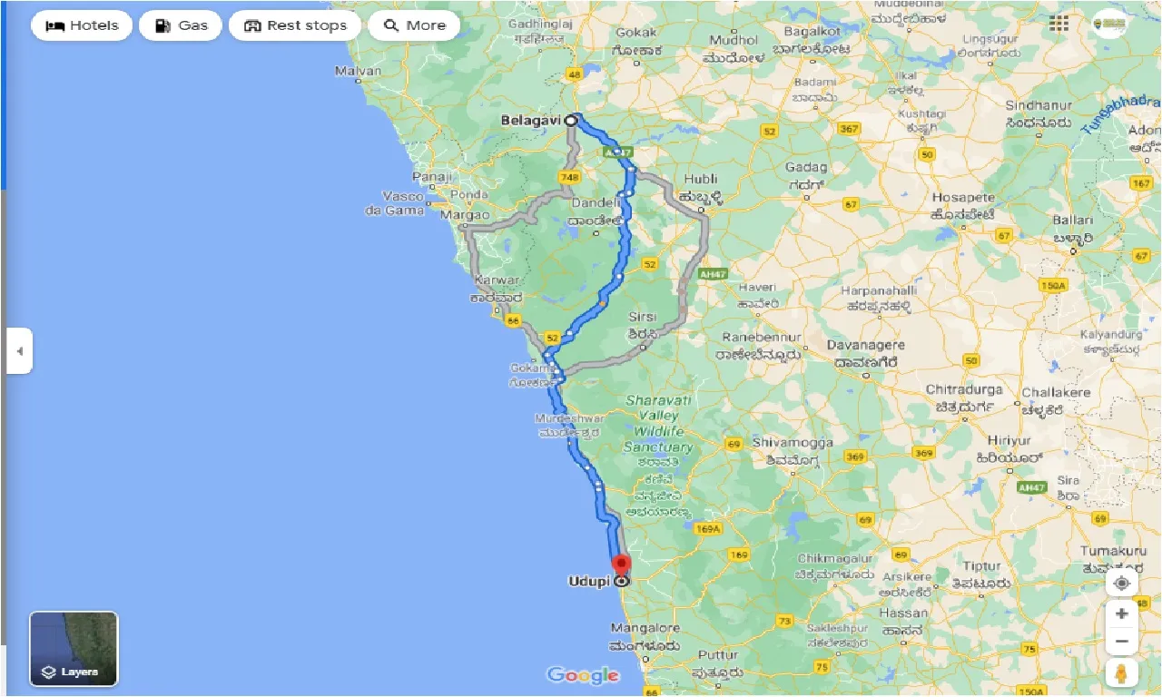 belgaum-to-udupi-one-way