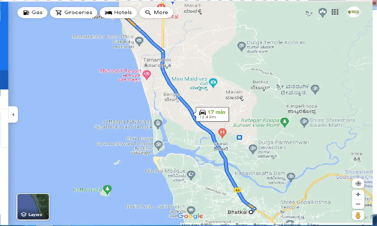 bhatkal-to-murudeshwar-round-trip